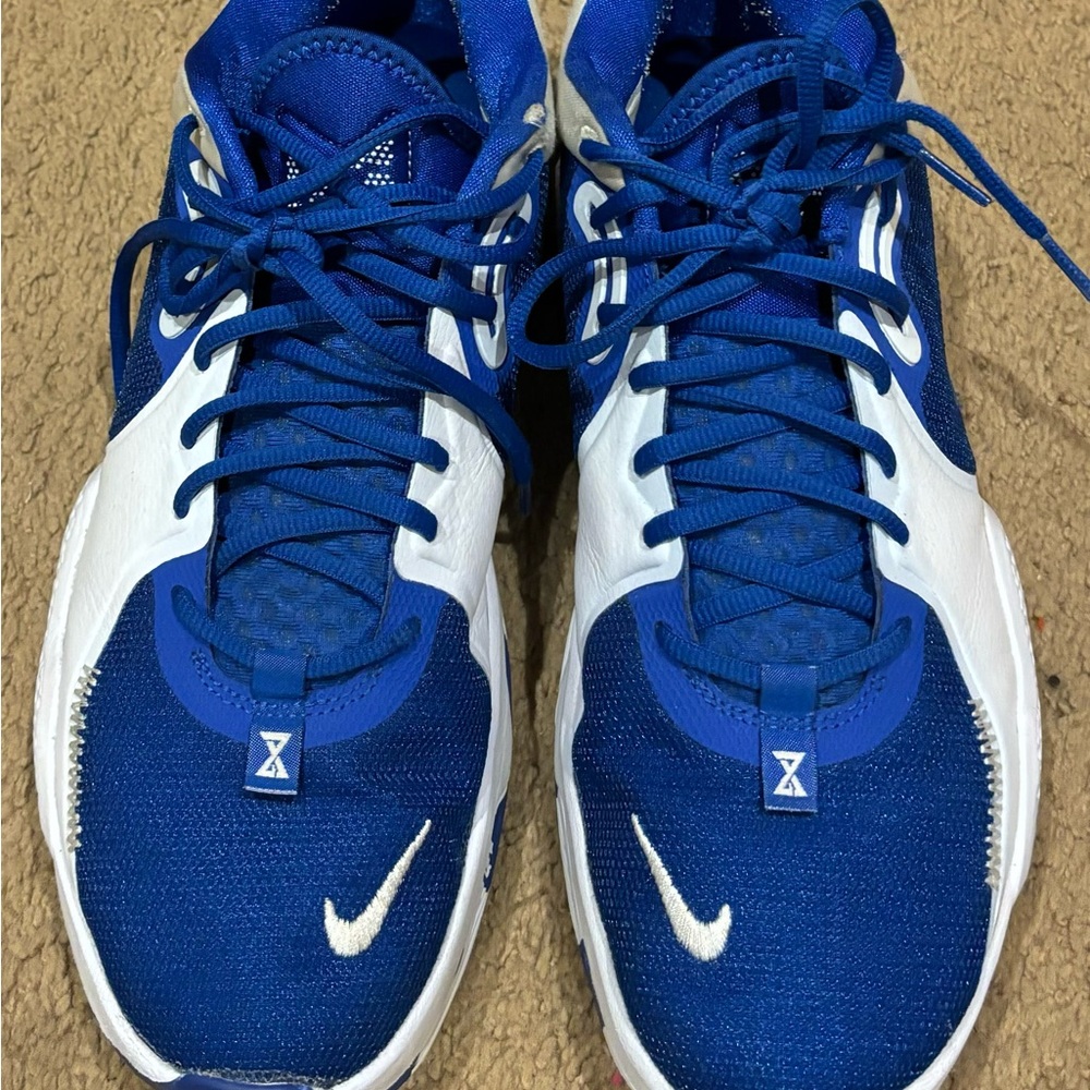 Nike Pg 5 Paul George Basketball size 12 men’s size. Gently worn. Make an offer!